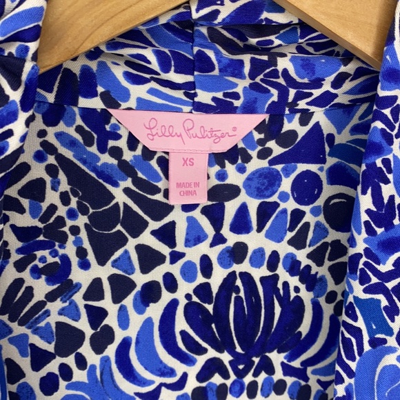 Lilly Pulitzer Felizia Silk Dress XS - Picture 5 of 7